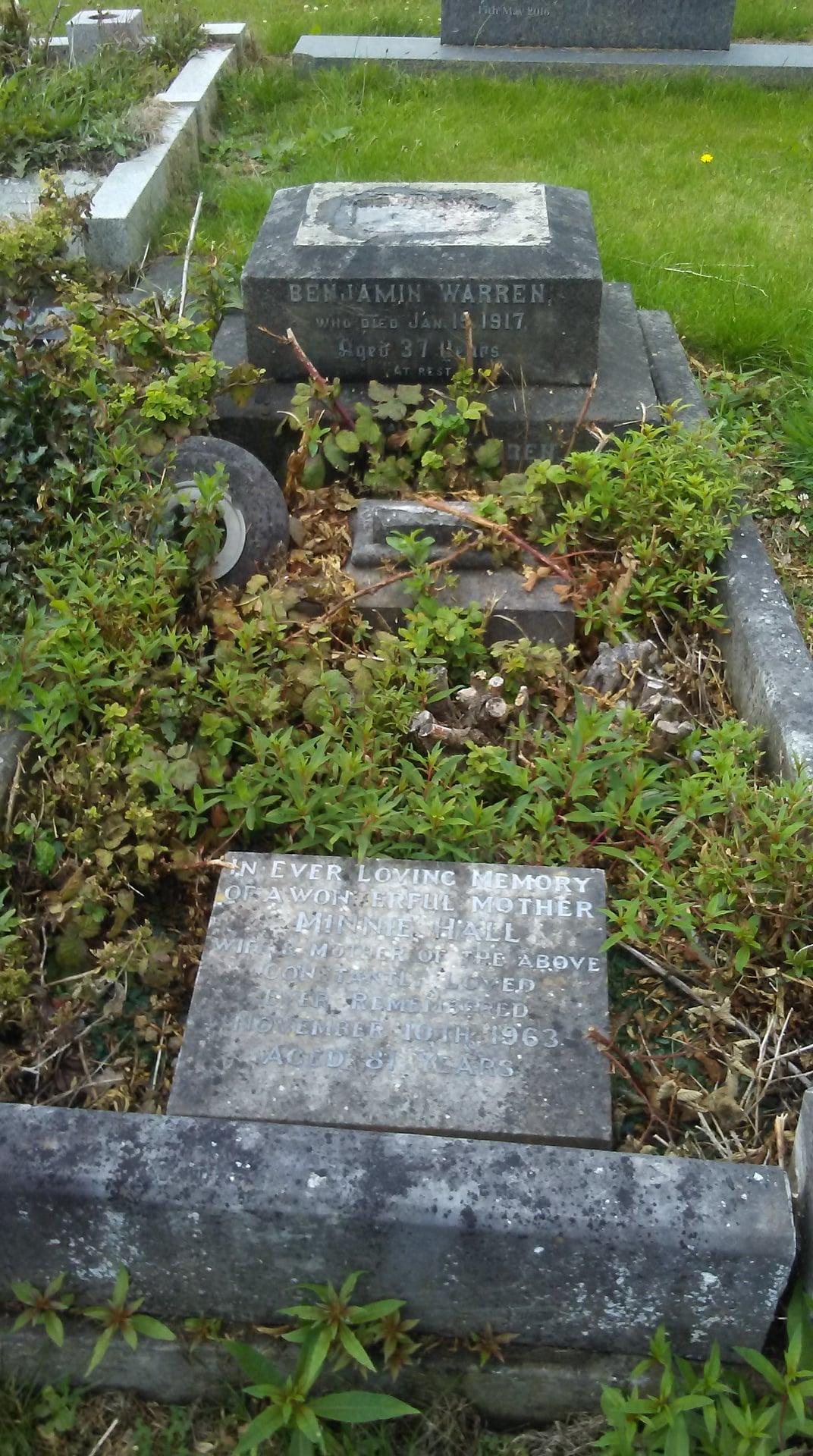 Ben Warren grave