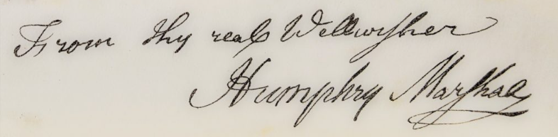 Humphry signature