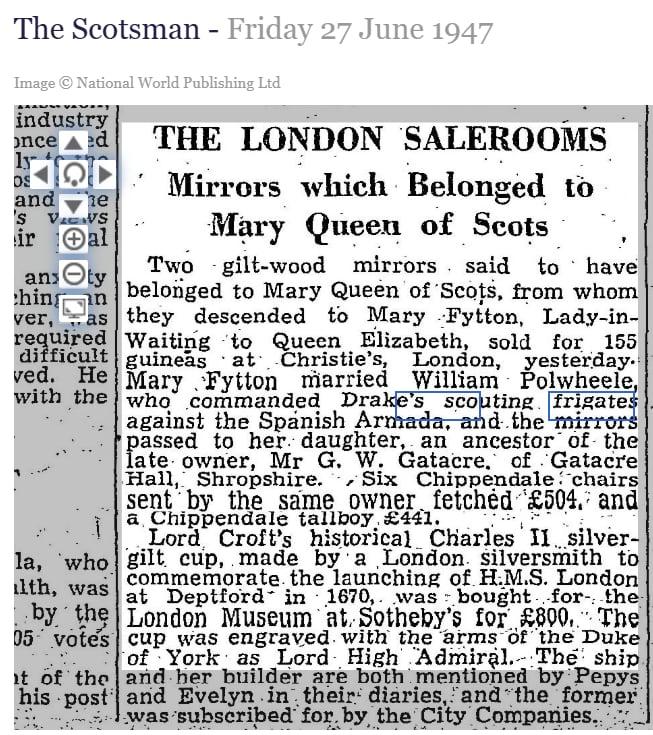 Gatacre auction 